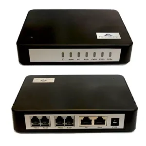 گیت وی 4 پورت FXS نیوراک HX404G